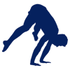 male gymnast on floor