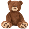 brown teddy bear sitting